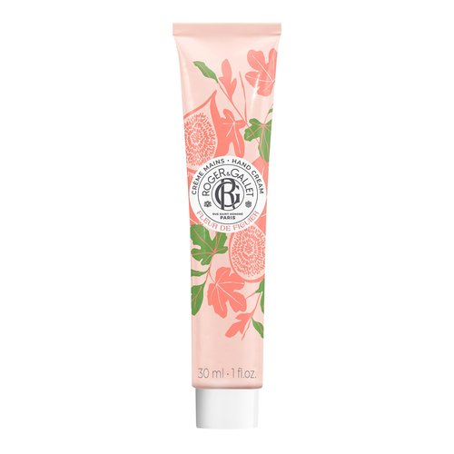 ROGER & GALLET Beneficial Hand Cream Fleur de Figuier - Natural Fig Extract, Hand Cream for Dry Hands, Hand Lotion for Women, Travel Size Hand Moisturizer, Refreshing Scent - 30ml