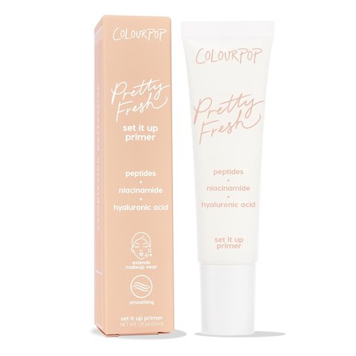 ColourPop Pretty Fresh Airbrush Makeup Primer - Hydrating Gel-Cream Formula with Peptides & Niacinamide - 1 Fl Oz