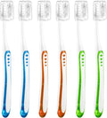 Frekare Extra Soft Toothbrushes - 10,000 Micro Nano Bristles for Sensitive Teeth | Compact Head, 6 Count