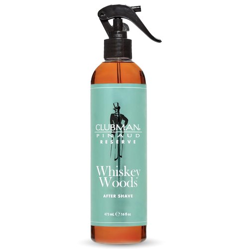 Clubman Reserve After Shave Spray | Whiskey Woods Scent for Men - Long-Lasting Fragrance, 16 fl oz