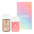 Touchland Sweet Rush - Hydrating Vanilla Velvet Body & Hair Mist | Wild Watermelon Hand Sanitizer Spray - Travel Size Gift Set
