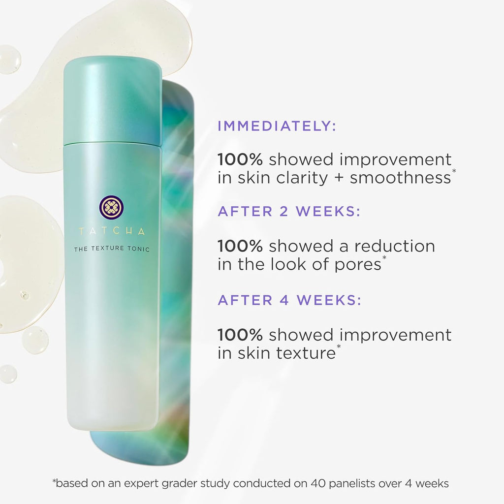 TATCHA The Water Cream & Texture Tonic Bundle - Hydrating Skincare Set | 1.7 oz & 5 oz