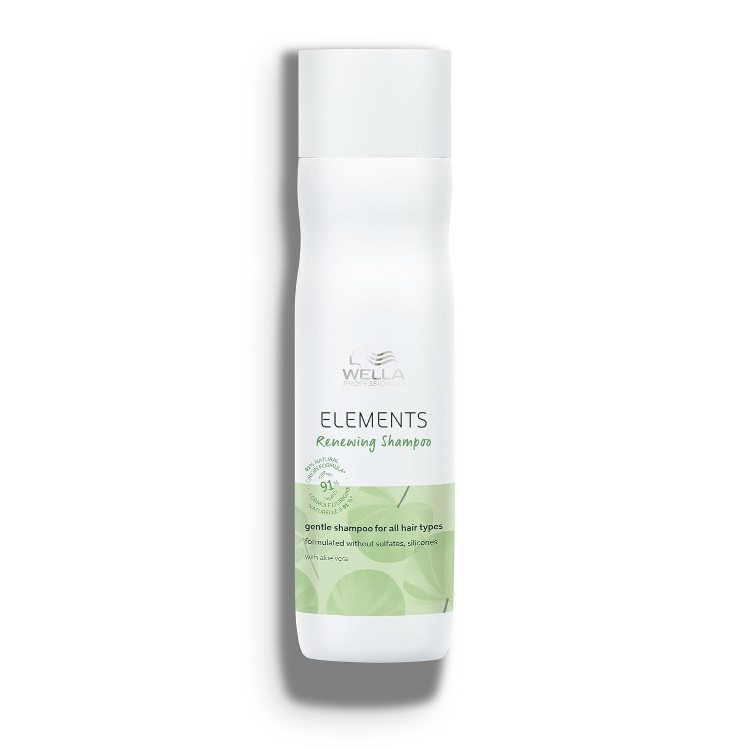 Wella Professionals Elements Renewing Shampoo - Gentle Sulfate & Silicone-Free Formula for All Hair Types