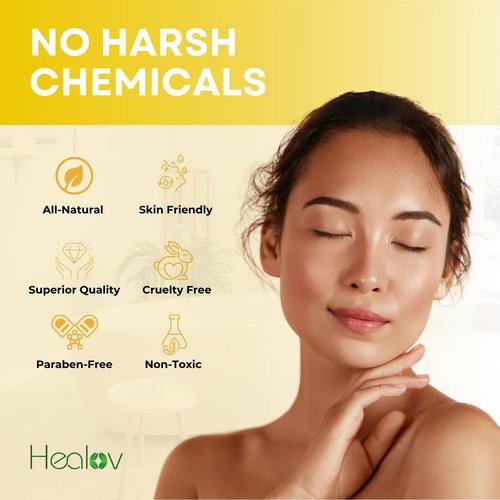 Skiennix Sulfur Face Mask - All-Natural Clay Mask for Glowing Skin | Acne Treatment & Oil Control