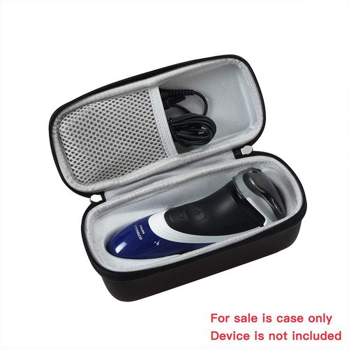 Hermitshell Hard Travel Case for Philips Norelco Electric Shaver 2100 / AT830/41Shaver 4500 / S1560/81 6948XL/41 (Black 1)