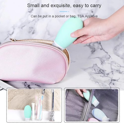 TSA Approved Toiletry Kit Travel Bottles Set, 4 Pack, 3.4 fl oz,