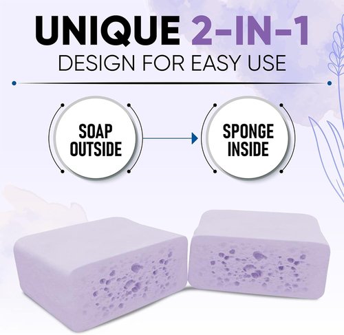 T.Taio Esponjabon Soap Sponge Variety Pack - Shower Scrubber - Bathroom Accessories - Mother of Pearl, Aloe Vera, Lavender, Charcoal, Cucumber-Melon, Oatmeal, Coffee, Pore-Cleansing (8 Pack)