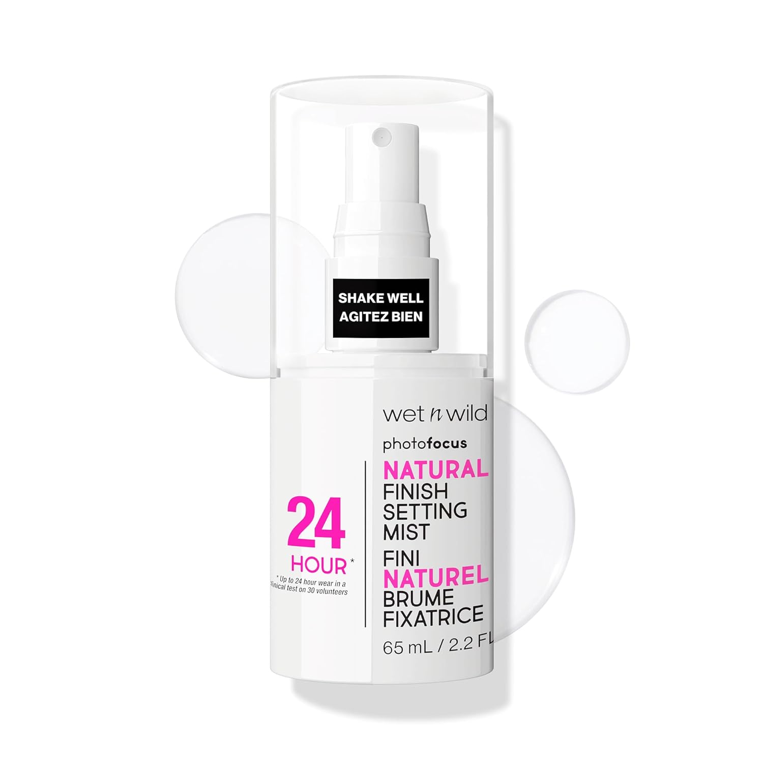 Wet n Wild Photo Focus Setting Mist - Lightweight & Nourishing Formula for All Skin Types | 24HR Matte Finish