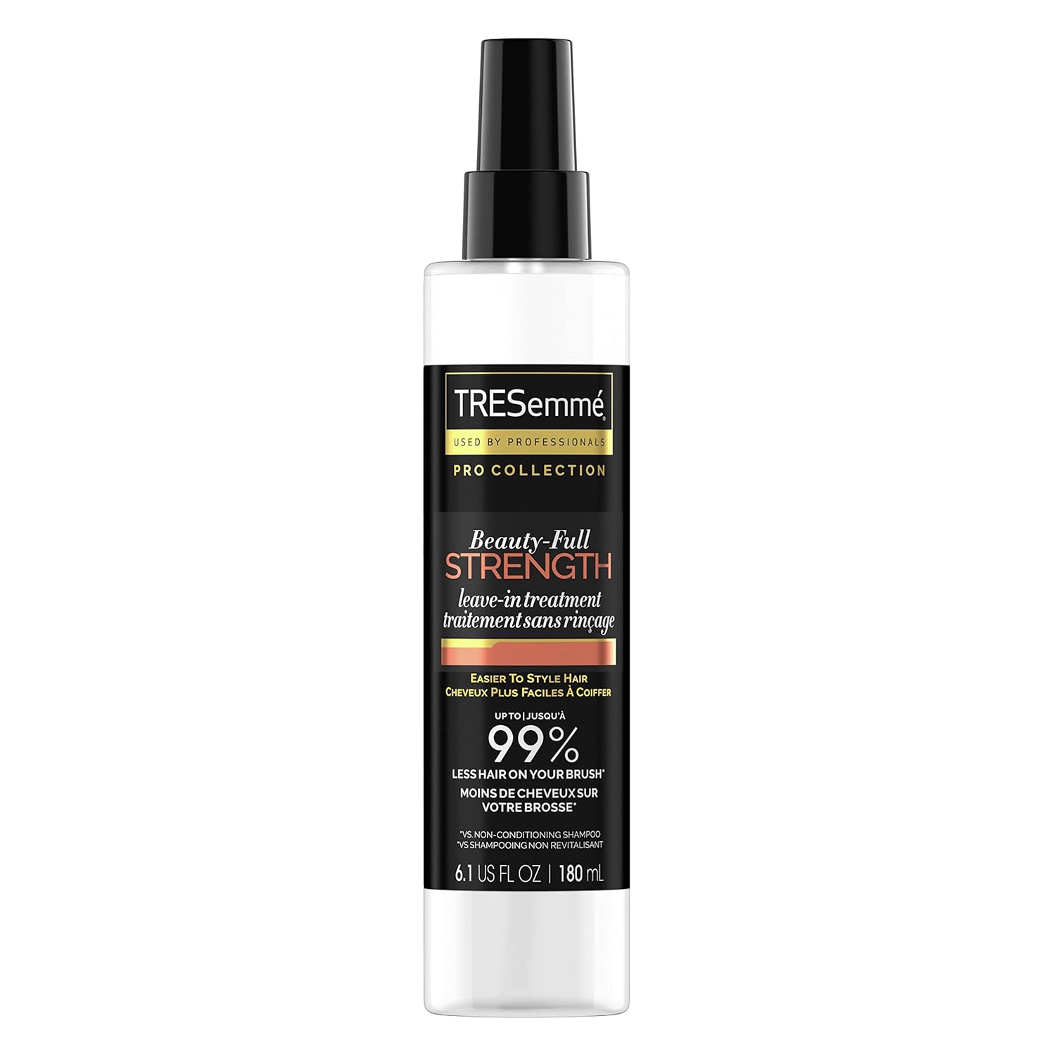 TRESemmé Pro Collection Leave-In Treatment for Fine Hair - Lightweight Formula to Reduce Breakage | 6.1 oz