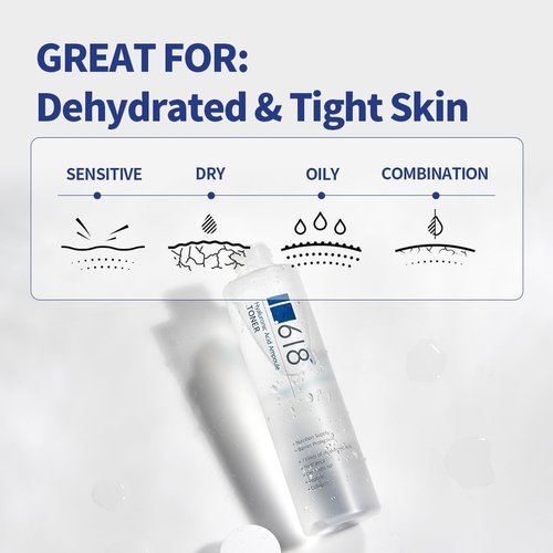 1.618 Hyaluronic Acid Toner - Deep Hydration & Sebum Control | 6.7 Fl Oz Korean Skincare