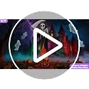 12FT Tall Halloween Inflatable Grim Reaper with Rotating Flame Lights Outdoor Decor