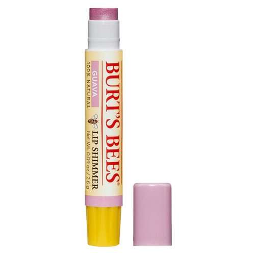 Burt's Bees Lip Shimmer - 100% Natural Moisturizer in Guava Flavor | 1 Tube