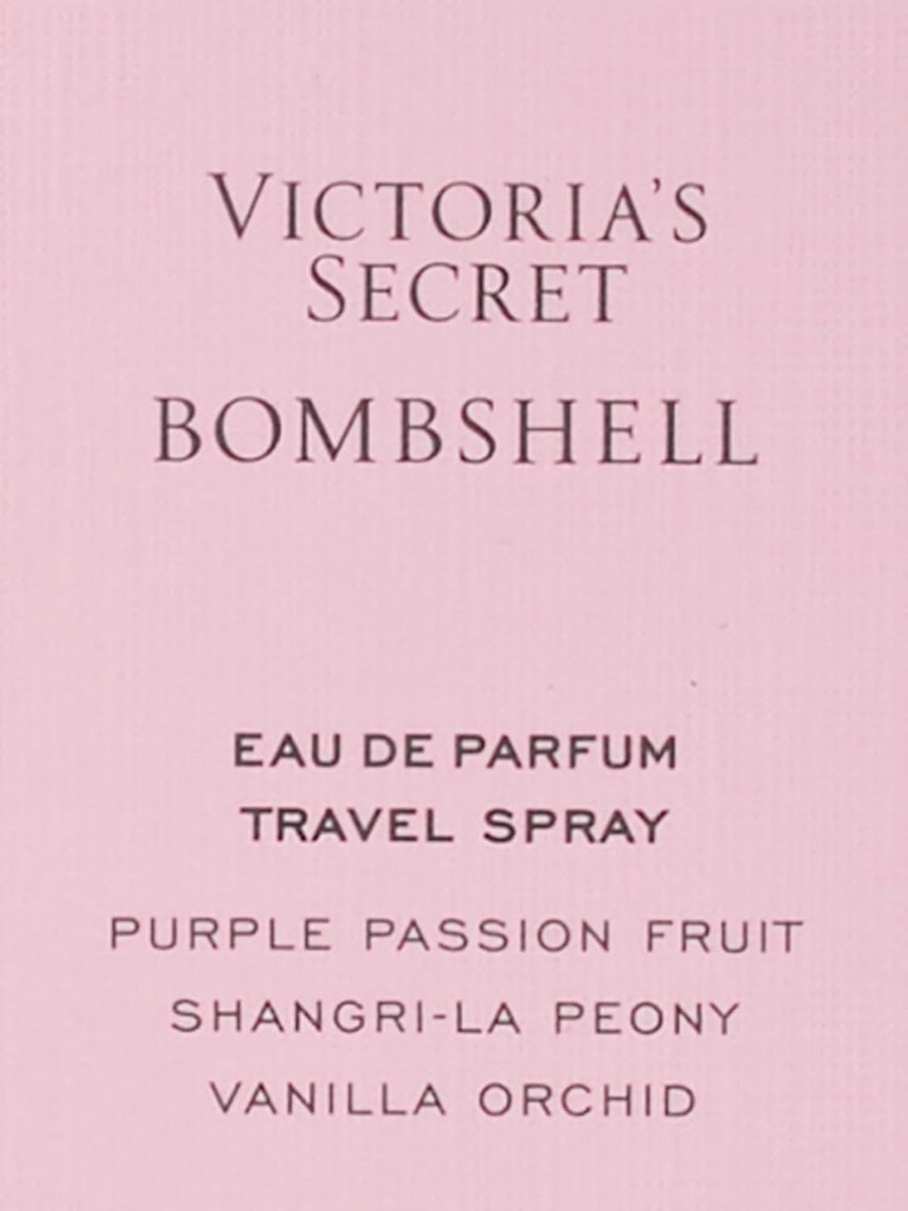 Victoria's Secret Bombshell Eau de Parfum Travel Spray - Mini Perfume with Purple Passion Fruit & Vanilla Orchid (0.23 oz)