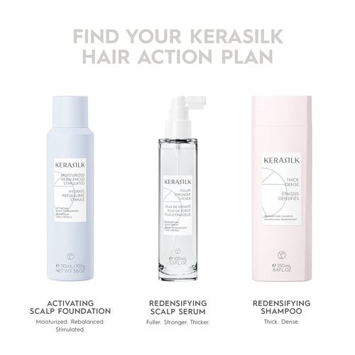 KERASILK Exfoliating Scalp Pre-Wash | Gentle & Deep Cleansing | Removes Excessive Sebum & Dead Skin Cells | Leaves Scalp Feeling Cleansed & Soothed | For All Scalp Types | 250ml