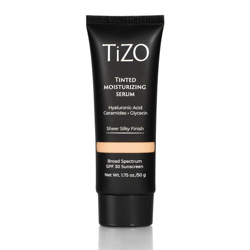 TIZO Tinted Moisturizing Serum - SPF 30 Protection | Light-Medium Shade for Radiant Skin