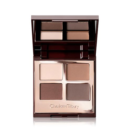 Charlotte Tilbury Luxury Palette Eyeshadow - Shimmer & Satin Matte Quad with Rich Formula | 4 Complementary Shades