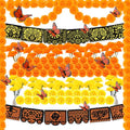 Day of the Dead Decorations Set with Marigold Garlands and Butterflies - 182 Pieces