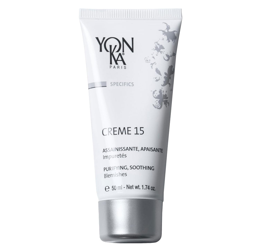 Yon-Ka Specifics Creme 15 - Balancing Face Cream with Chamomile & Botanicals for Oily Skin | 1.74 oz