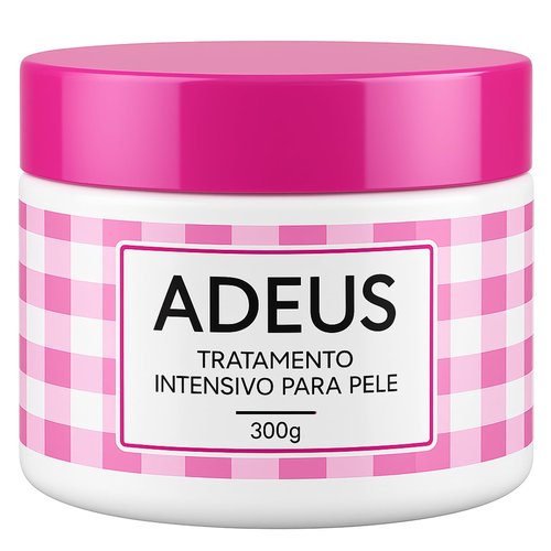 JINMAO Adeus Crema Brasileña – Intensive Multifunctional Body Treatment, Pink Stretch Mark Cream with Arnica, Ginger, Caffeine & Green Tea for Smooth, Elastic Skin – 300g
