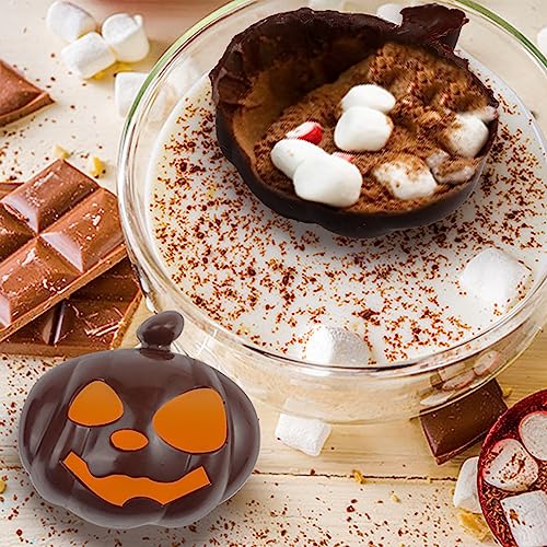 Pumpkin Silicone Mold for Halloween Hot Cocoa Bombs & Baking - Pack of 2