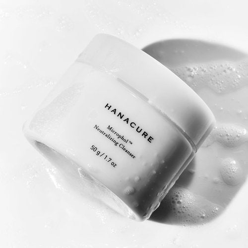 Hanacure® Microphol Neutralizing Cleanser - pH Balanced Face Wash for Sensitive Skin, Exfoliating Face Wash