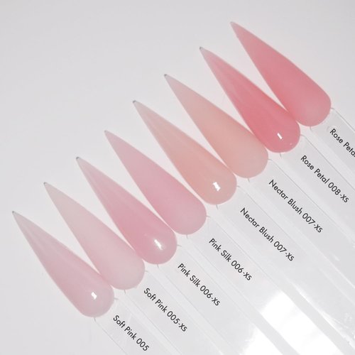 MakarttPro Acrylic Powder Set | 4 Cool Tone Colors - 0.5oz Cover Powders for Nail Extensions & Sculpting