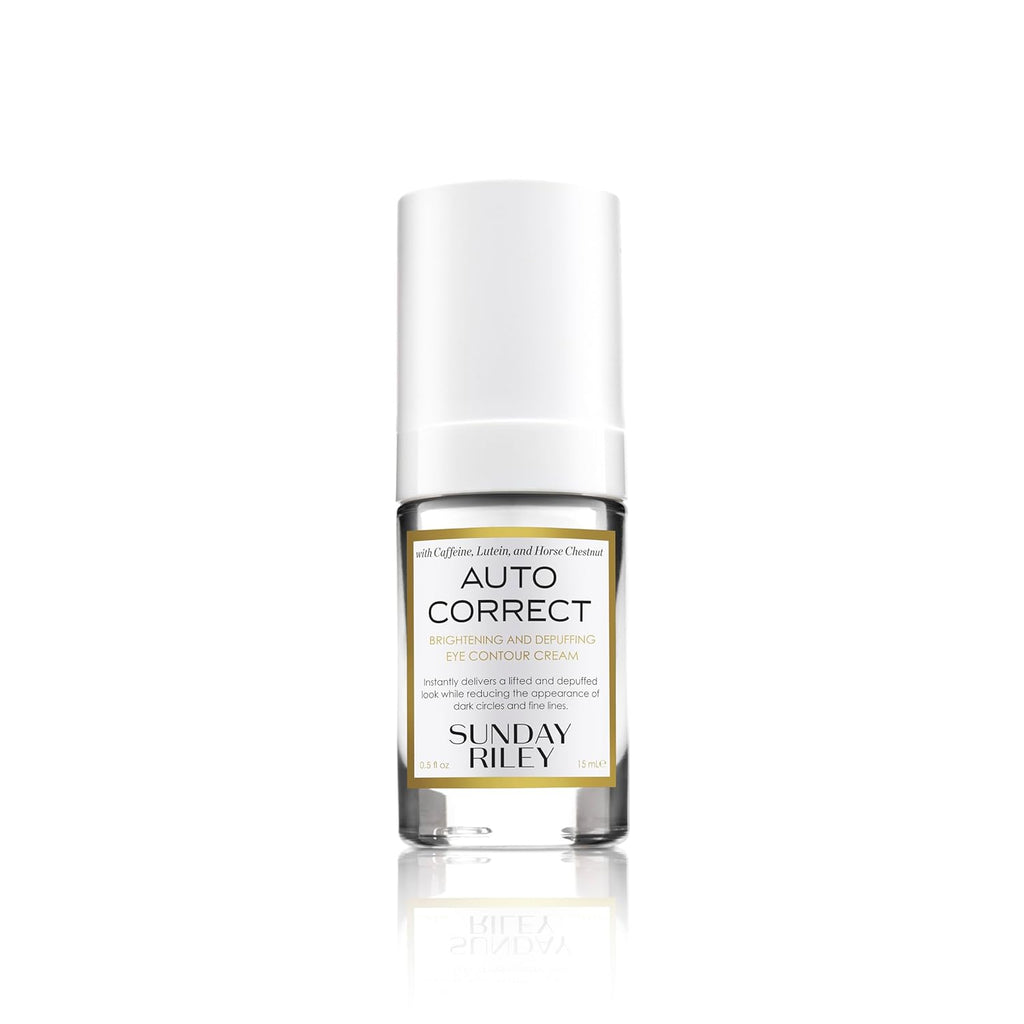 Sunday Riley Auto Correct Eye Cream - Brightening & Hydrating Formula for Youthful Eyes