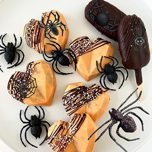 Silicone Spider Molds Set of 4 for Cake Decoration Halloween Party