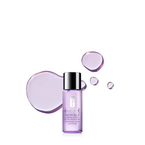 Clinique Take The Day Off Liquid Makeup Remover - Oil-Free & Non-Irritating | For Lids, Lashes & Lips