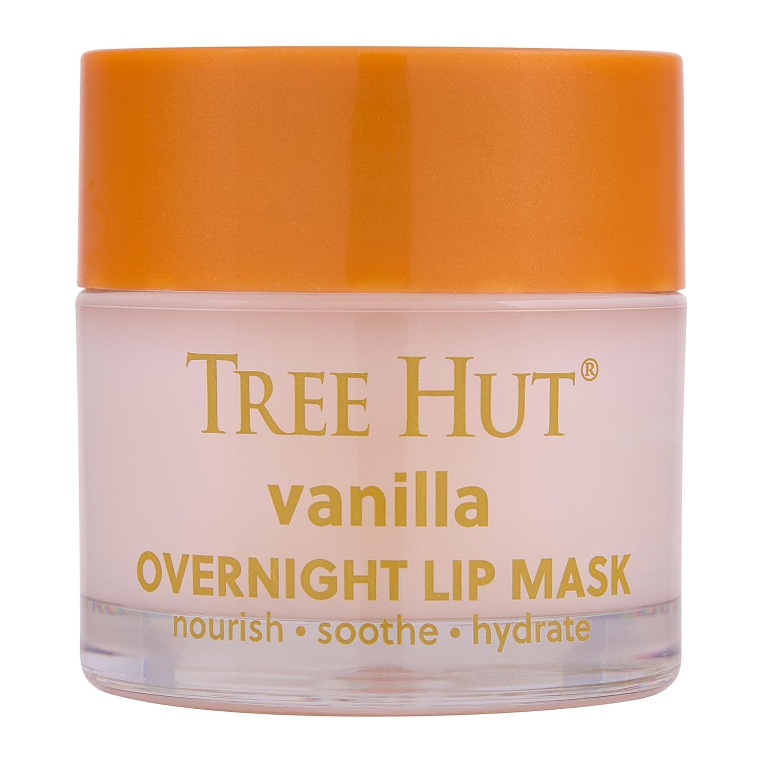 Tree Hut Vanilla Lip Mask - Deeply Hydrating Overnight Treatment for Soft Lips | 6 oz