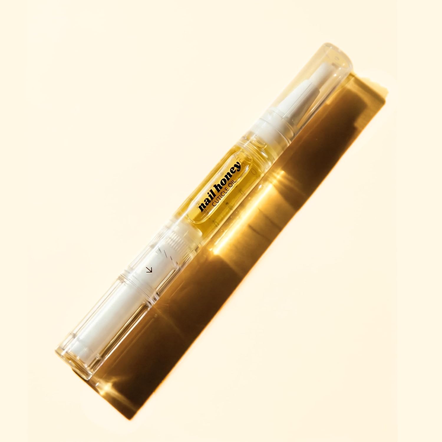 Twinkled T Nail Honey Cuticle Oil Pen - Organic Nail Growth Treatment for Dry Cuticles & Brittle Nails | 2ml Pen