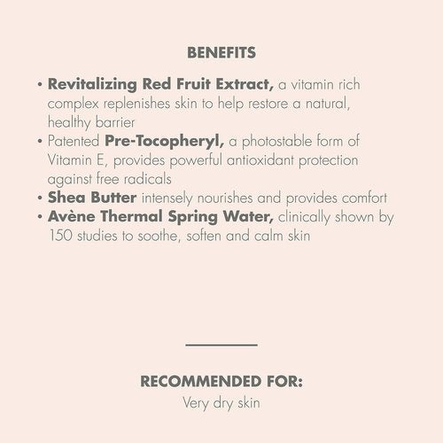 Avène RICH Revitalizing Cream - Ultra Nourishing Face Moisturizer | Non-Comedogenic 1.6 Fl Oz