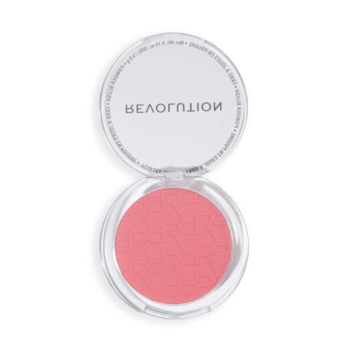 Revolution Blusher Reloaded - Talc-Free Matte Powder Blush for Cheeks | Rich Pigment & Buildable, Ballerina