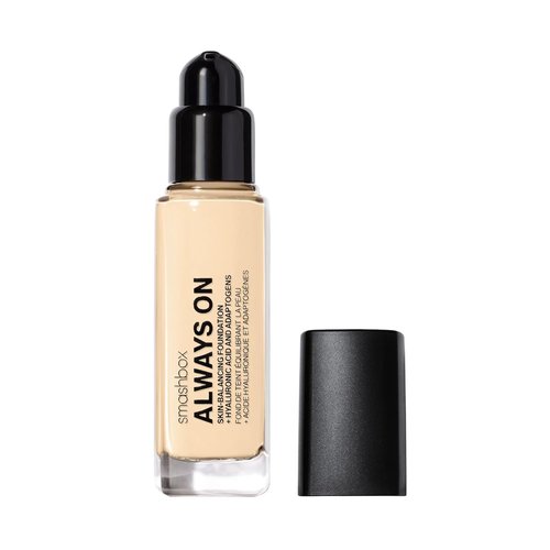 Smashbox Always On Foundation - Skin-Balancing Formula with Hyaluronic Acid | Medium-To-Full Coverage, 1 Fl Oz