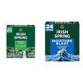 Irish Spring Bar Soap for Men, Original Clean, Smell Fresh and Clean for 12 Hours & Bar Soap for Men, Moisture Blast, 3.7 Oz