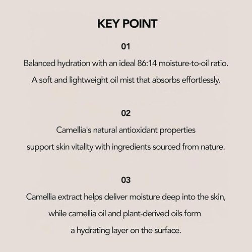 A'Prep Camellia Revitalizing Glow Essence - Hydrating Facial Spray Serum with Niacinamide & Hyaluronic Acid | 80ml Korean Face Mist