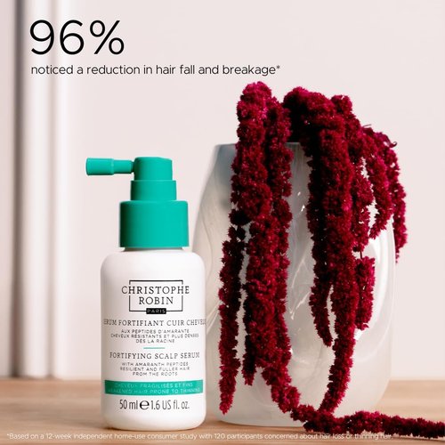 Christophe Robin Fortifying Scalp Serum - Boost Hair Density with Amaranth Peptides, 1.6 fl. oz