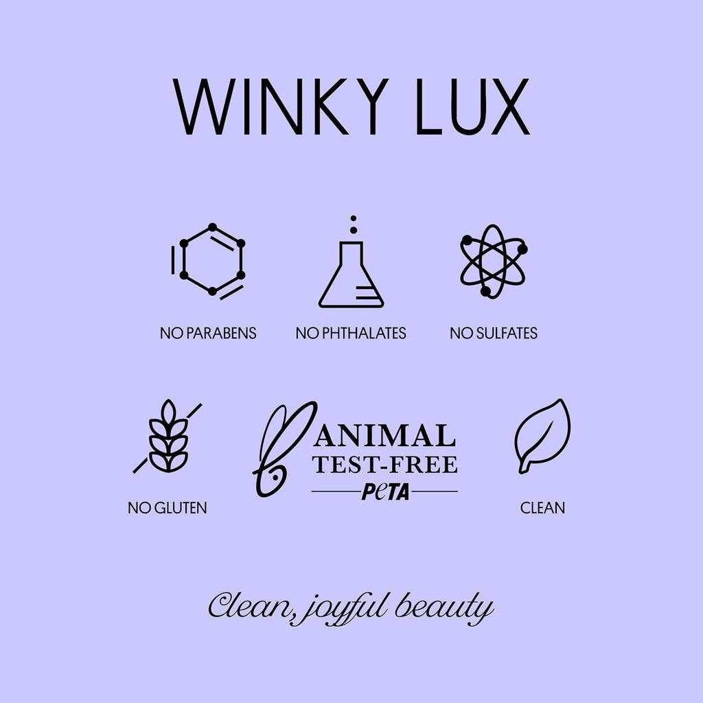 Winky Lux Uni-Brow Eyebrow Pencil - Dual-Ended Waterproof Brow Definer with Spoolie | Universal Shade for Natural Brows (Brown, Blonde, Taupe)
