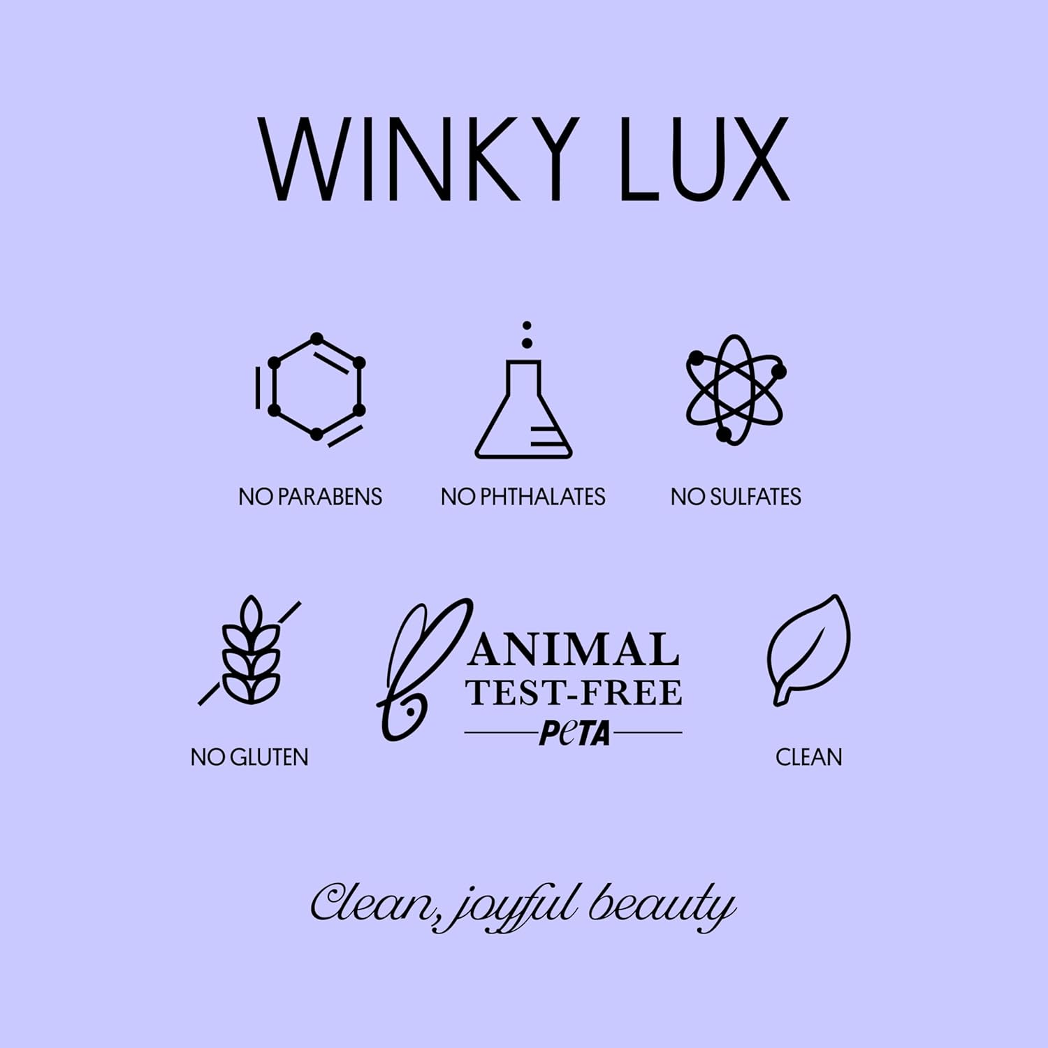 Winky Lux Uni-Brow Eyebrow Pencil - Dual-Ended Waterproof Brow Definer with Spoolie | Universal Shade for Natural Brows (Brown, Blonde, Taupe)
