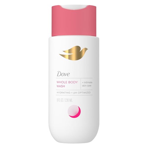 Dove Intimate Wash - Gynecologist Tested Unscented pH Optimized Feminine Cleanser for Sensitive Skin | 8 oz