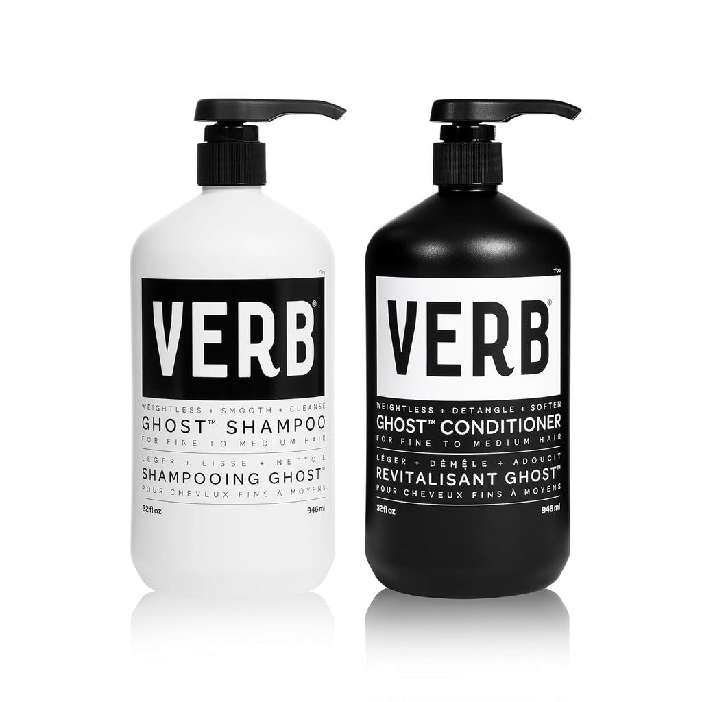 VERB Ghost Shampoo & Conditioner Duo Set - Lightweight, Nourishing Formula for All Hair Types