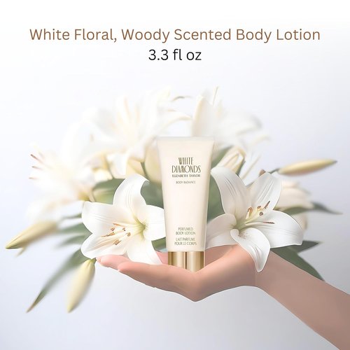 Elizabeth Taylor White Diamonds Body Lotion - Luxurious Hydration | 3.3 oz