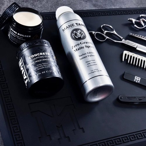 Mane Tame Concrete Sculpting Clay - 3.3oz | Strong Hold for Effortless Styling