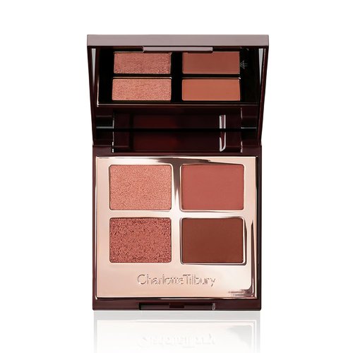Charlotte Tilbury Luxury Palette Eyeshadow - Shimmer & Matte Quad with Rich Formula | 4 Complementary Shades