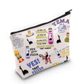 TSOTMO Cartoon Movie Merchandise Gift Emperor Cosmetic Bag for Movie Fans Poison Zipper Pouch (K Bag)