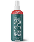 Back Acne Spray by [Brand Name] - Fast-Drying Tea Tree Oil & Aloe Mist with 2% Salicylic Acid | 4 fl oz