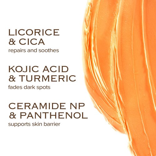 mimmua! KOJIC ACID TURMERIC CLEANSING CRÈME | Balm to Oil Cleanser | Makeup Remover Cleansing Cream | No Eye Stinging | Helps Even Tone & Fade Hyperpigmentation w/Consistent Use 100ml / 3.38 Fl Oz