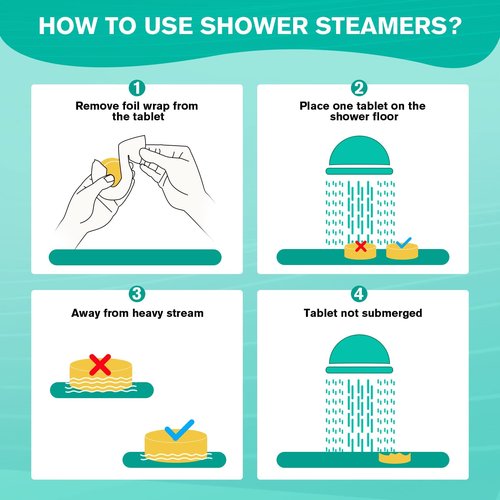 JoJowell Shower Steamers Aromatherapy - 18 Pack Birthday Gifts for Women, Men, Self Care with Natural Essential Oils Relaxation Home SPA, Easter Basket Stuffers for Adults Teens, Mothers Day Gifts