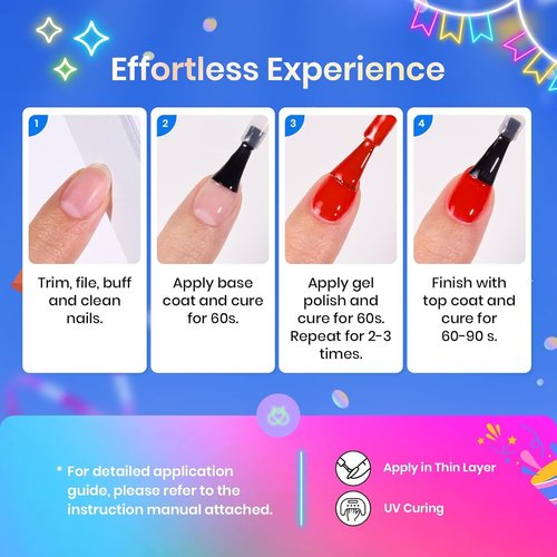 Beetles Gel Nail Polish Set - 20 Colors Rainbow Neon Gel Polish Kit with 3Pcs Base Top Coat Hot Pink Orange Blue Lemon Green Glitter Spring Colors Soak Off UV Manicure Easter Gift for Women