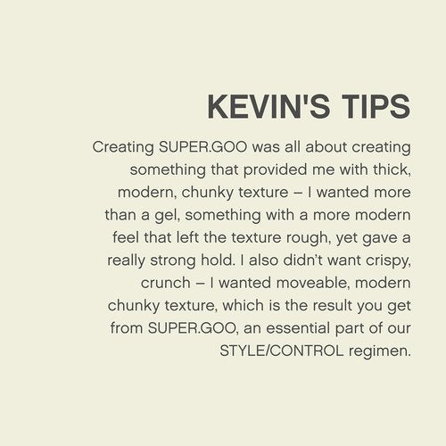 KEVIN.MURPHY SUPER.GOO - Sculpting Hair Gel for All Types - Curl Enhancer with Natural Finish - 100g / 3.5oz